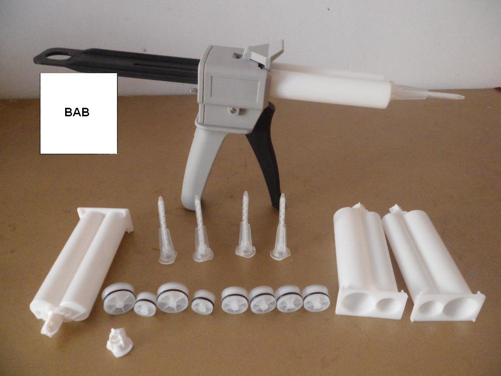 Caulking Gun Dispensing - Epoxyhars AB Lijm kitpistool/cartridge 50 ml