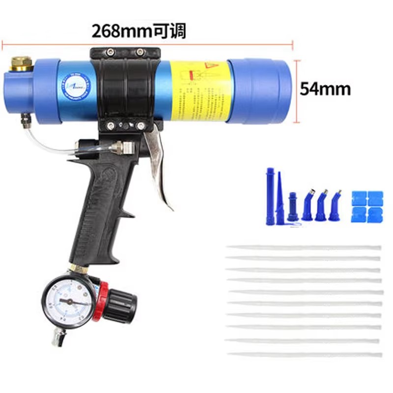 Caulking Gun Dispensing - 310ML Pneumatisch Afsluitpistool Pneumatische Doseermachine Siliconenkit