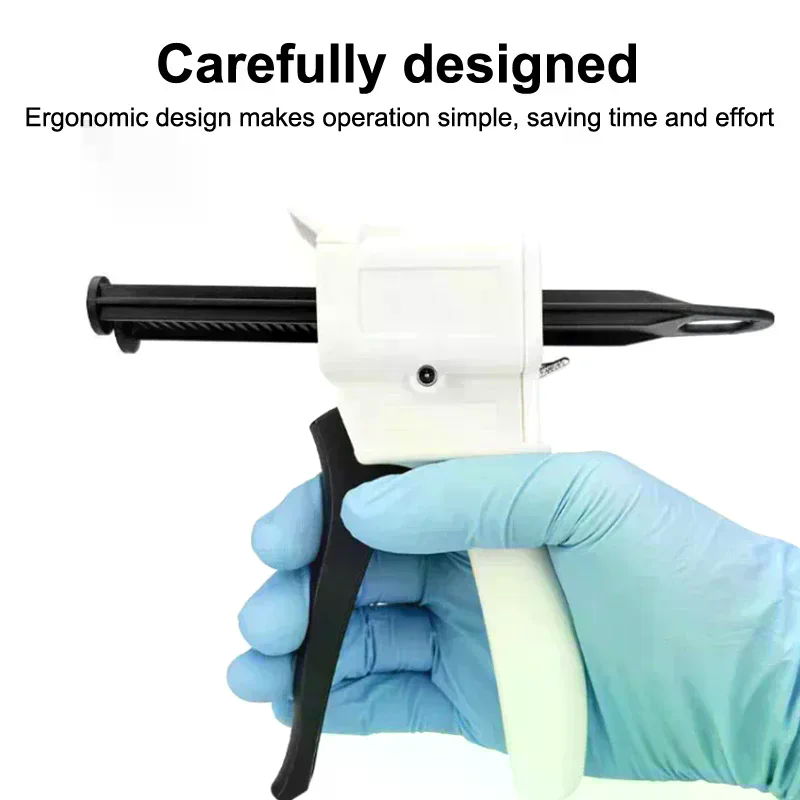 Caulking Gun Dispensing - Tandheelkundige afdrukmengpistool siliconenrubber doseerpistool doseerapparaat tandheelkundige