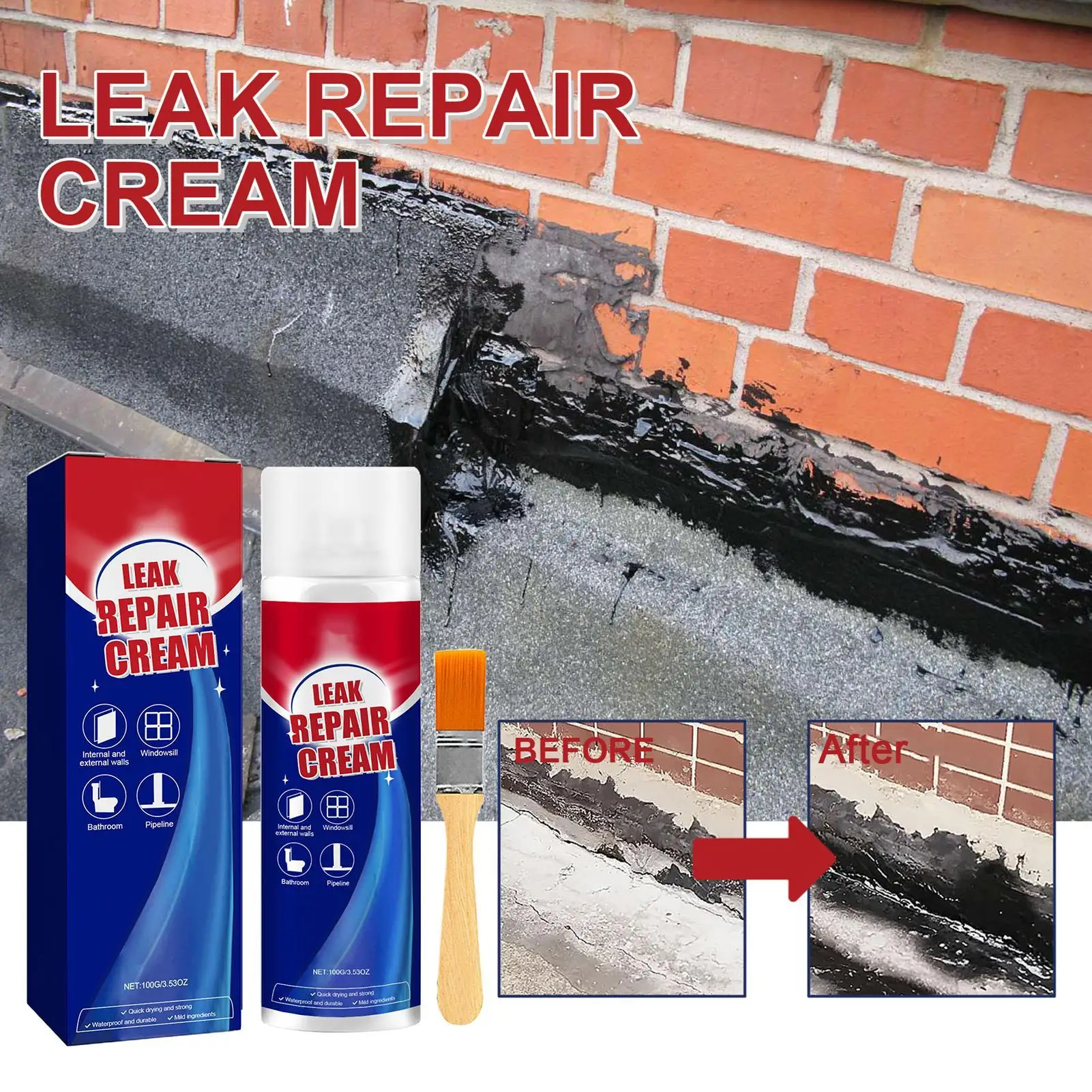 Roof Sealant Patch - Waterdichte lekkage reparatiespray voor muren en