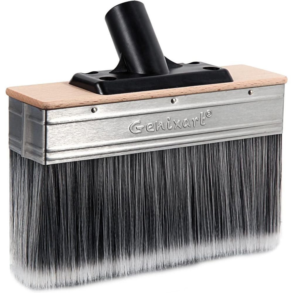 Wood Stain Brush - 7-inch heavy-duty buitenborstel voor hout, metaal,