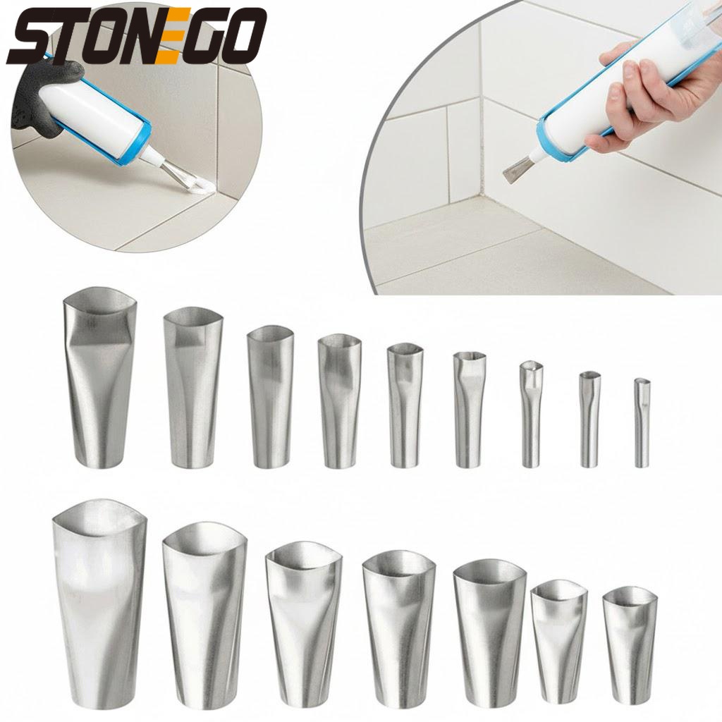 Caulking Gun Dispensing - Lijmpistoolmondstuk van roestvrij staal, kitapparaat voor