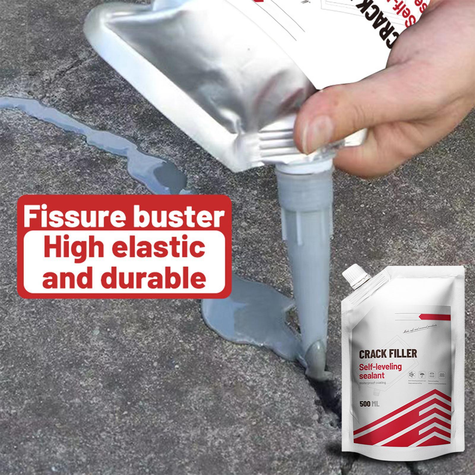 Roof Sealant Patch - 500ml Muurgatvuller Betonreparatie Gescheurde Vuller Betonpleister