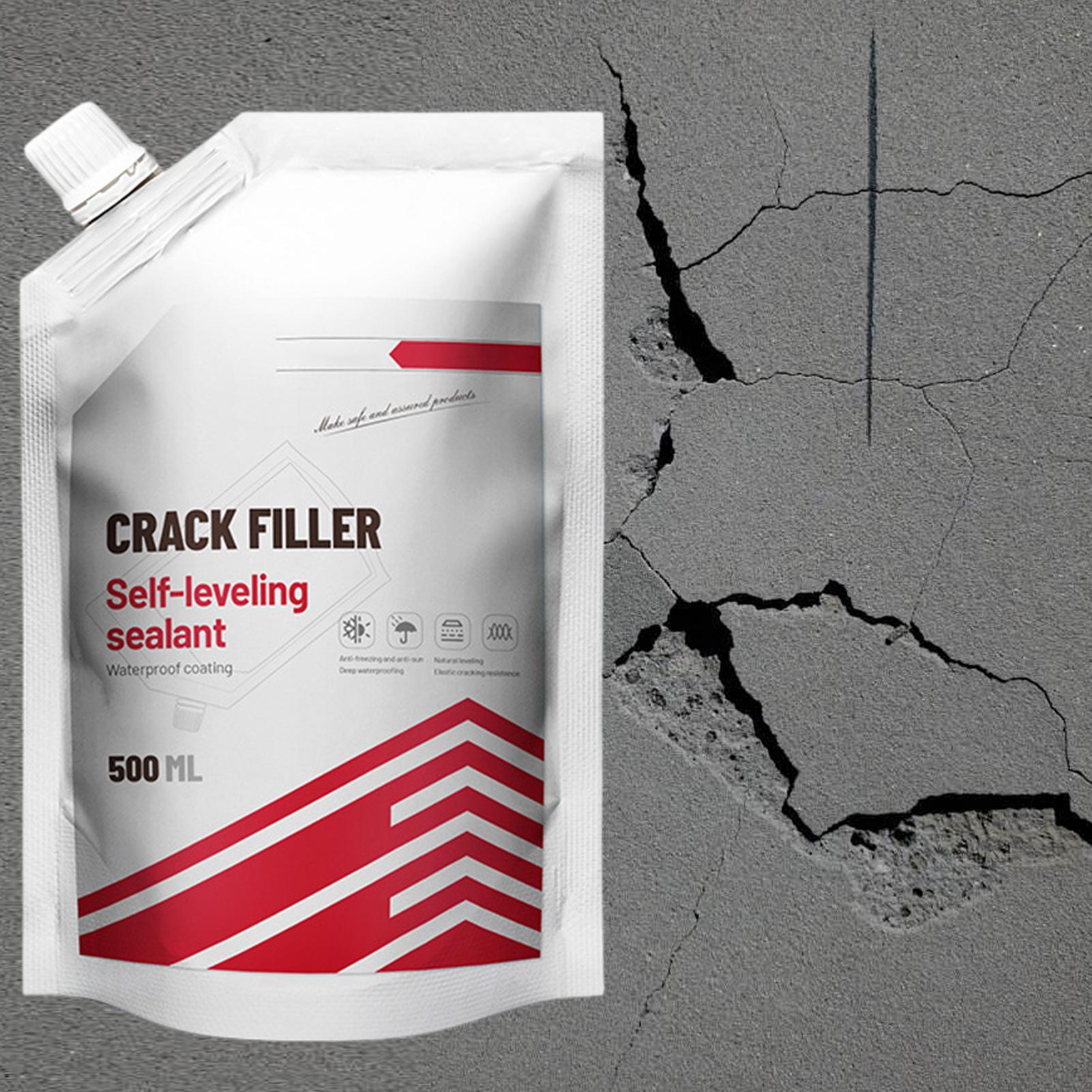 Roof Sealant Patch - Muurgatvuller 500 ml Asfalt Crack Filler