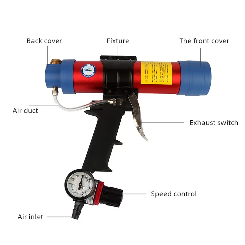 310ML Pneumatisch Afsluitpisto - Caulking Gun Dispensing recensie en prijs