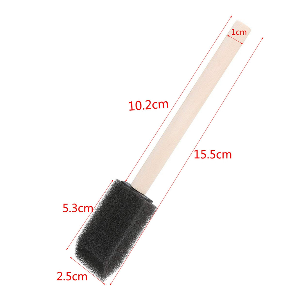 10-pack 2 inch sponspenseel vo - Wood Stain Brush recensie en prijs