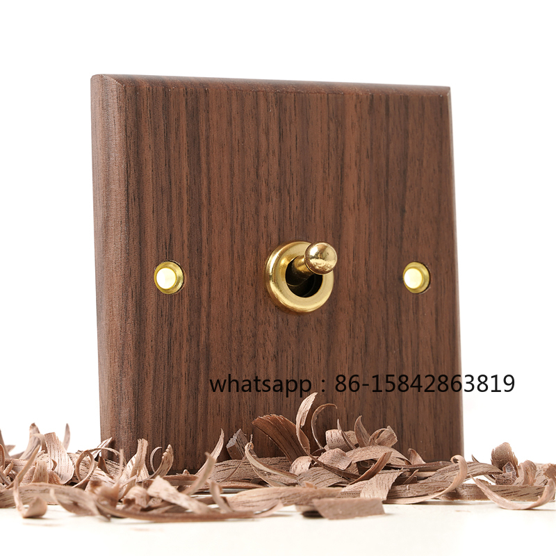 Wandlamp met zwarte walnoot ho - Home Improvement Uk recensie en prijs