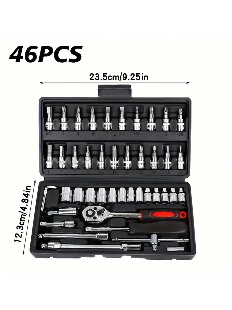 46-delige 1/4 inch ratelset me - Home Improvement Kit recensie en prijs