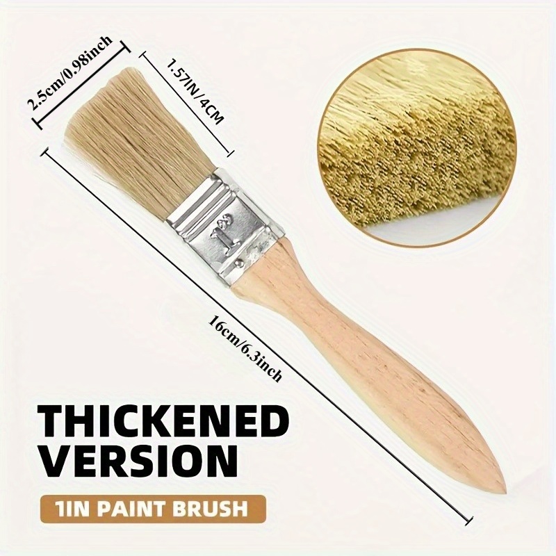25 stuks 1 inch penselen set m - Wood Stain Brush recensie en prijs