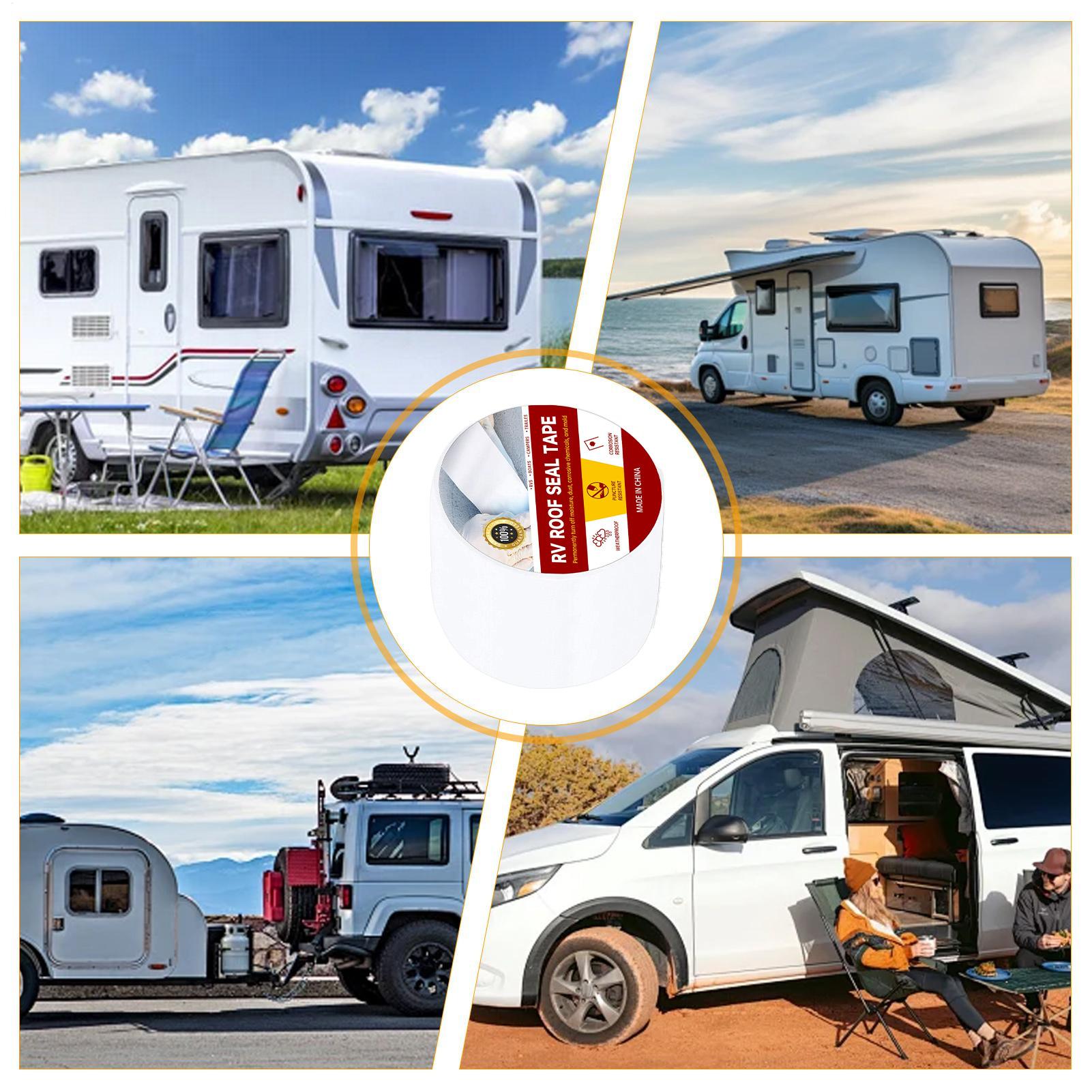 RV Dak Kit Tape Waterdichte Ca - Roof Sealant Patch recensie en prijs