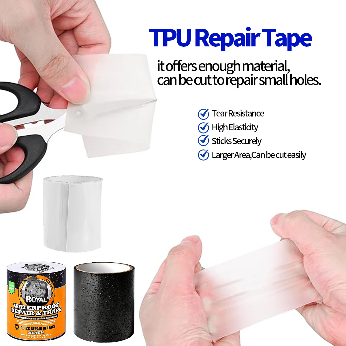 Waterdichte tape voor lekrepar - Roof Sealant Patch recensie en prijs