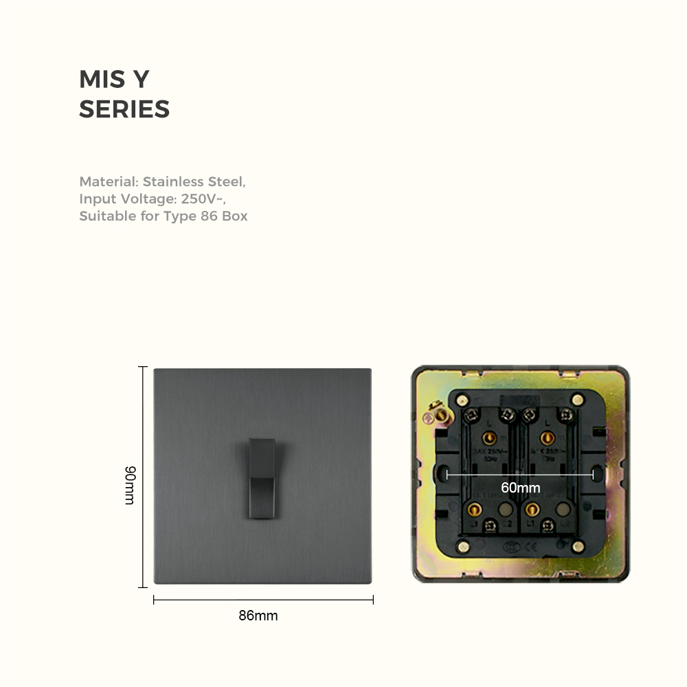 Avoir Grijs Y Type Drukknop So - Home Improvement Uk recensie en prijs